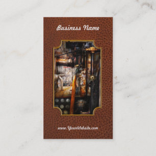 Steampunk - Plumbing - Pipes Business Card