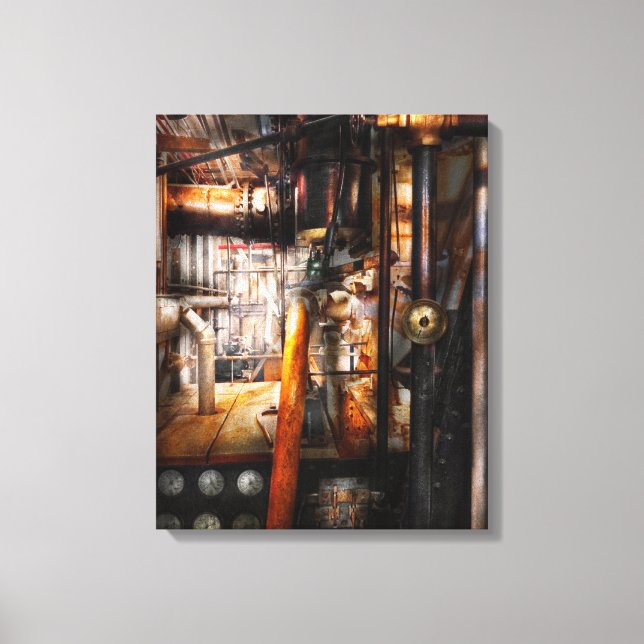 Steampunk - Plumbing - Pipes Canvas Print (Front)
