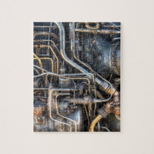 Steampunk Plumbing Pipes Jigsaw Puzzle
