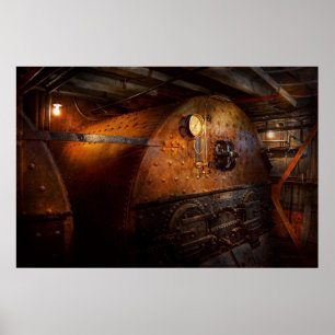 Steampunk - Plumbing - The home of a stoker Poster