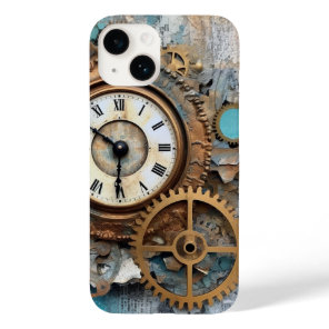 Steampunk Pocket Watches Gears Vintage Victorian Case-Mate iPhone 14 Case