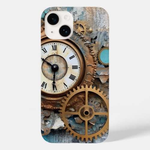 Steampunk Pocket Watches Gears Vintage Victorian Case_Mate iPhone 14 Case