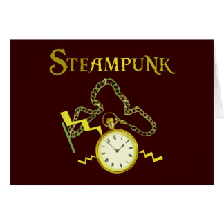 Steampunk Pocketwatch Cards