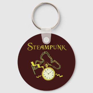 Steampunk Pocketwatch Keychain
