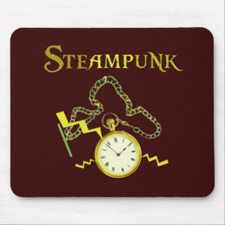 Steampunk Pocketwatch Mouse Pad