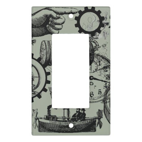 Steampunk Pointing Finger Light Switch Cover