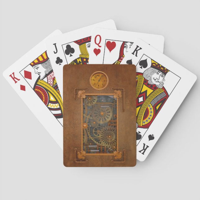 Steampunk Poker Cards (Back)
