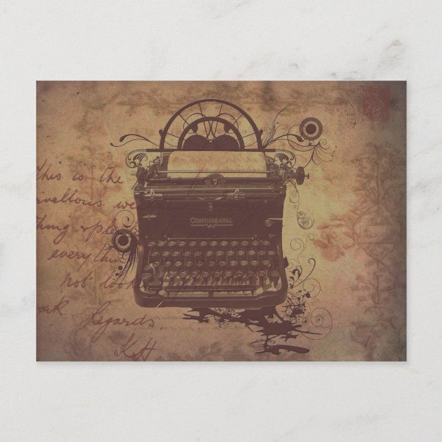 Steampunk Postcard (Front)