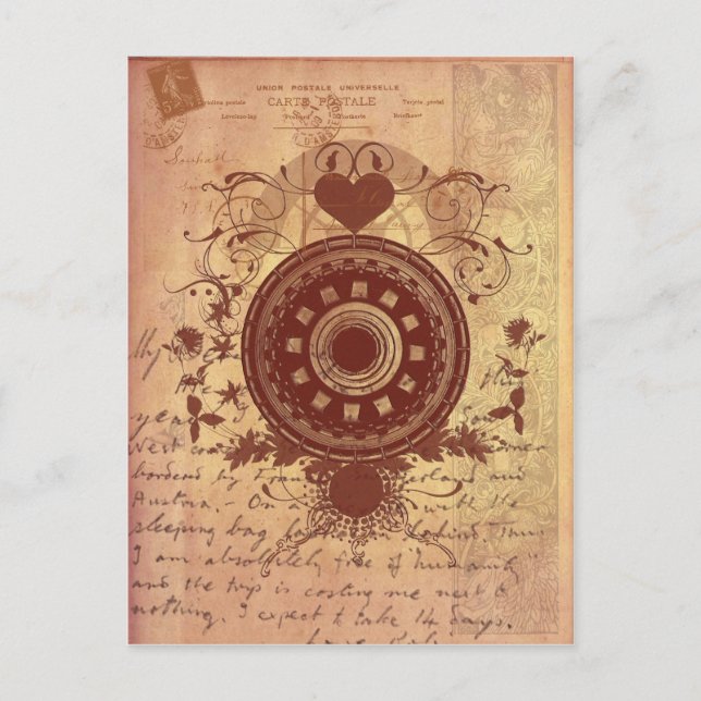 Steampunk Postcard (Front)