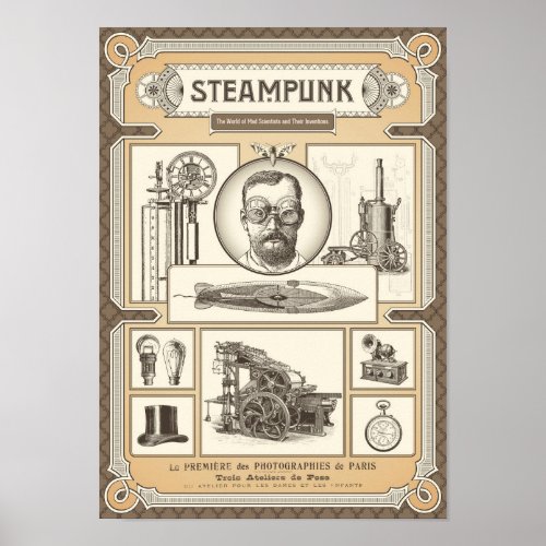 Steampunk poster
