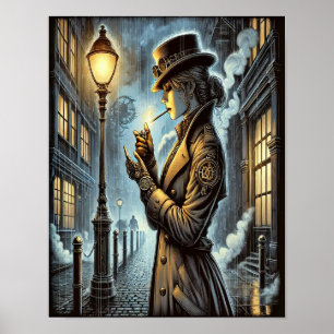 Steampunk Poster 20, The Detective’s Secret