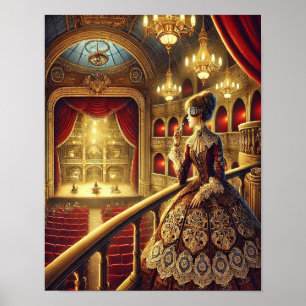 Steampunk Poster 6, Mechanical Opera Patron