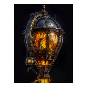 Steampunk Poster Design