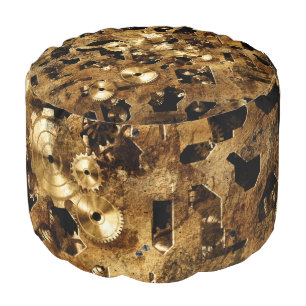 Steampunk Pouf
