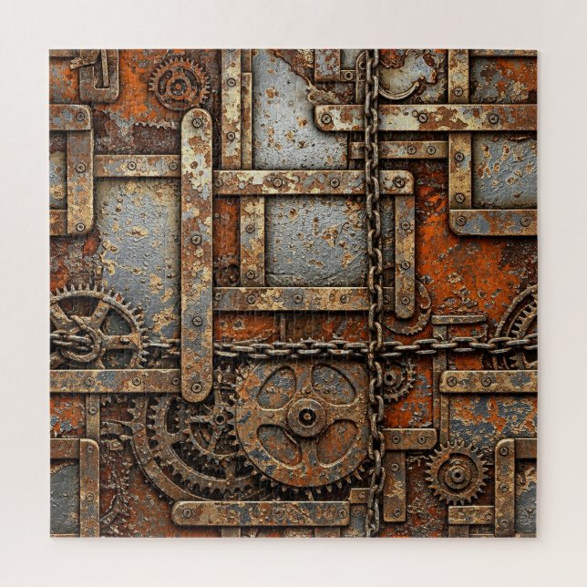 Steampunk Puzzle (Vertical)