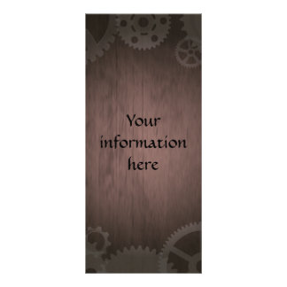 Steampunk rack cards