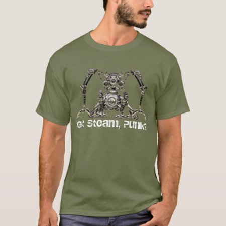 Steampunk Robot #1a T-shirt
