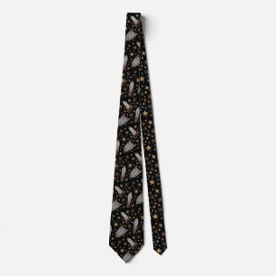 Steampunk Rockets Tie
