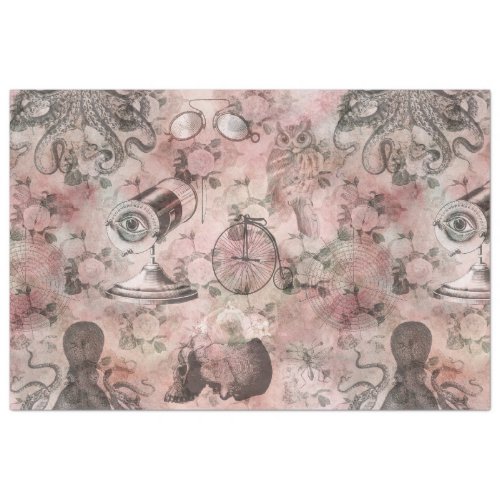 Steampunk Romance Series Design 2 Tissue Paper