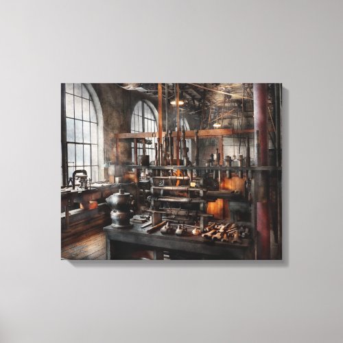 Steampunk _ Room _ Steampunk Studio Canvas Print