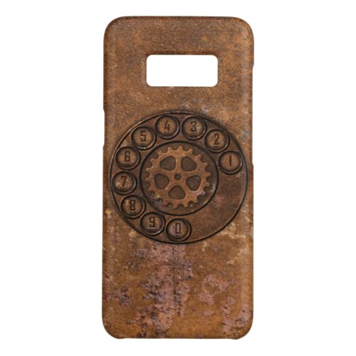 Steampunk Rotary Dial Phone Case_Mate Samsung Galaxy S8 Case