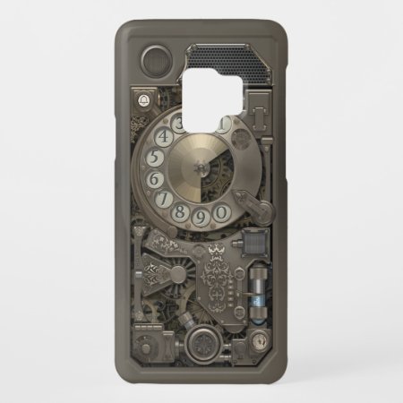 Steampunk Rotary Metal Dial Phone. Case-mate Samsung Galaxy S9 Case