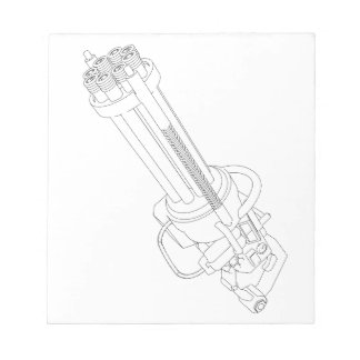 Steampunk Rotation Gun Notepad