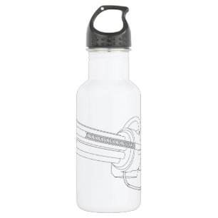 Steampunk Rotation Gun Water Bottle