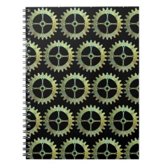 Steampunk Rusty Clockwork Gears 