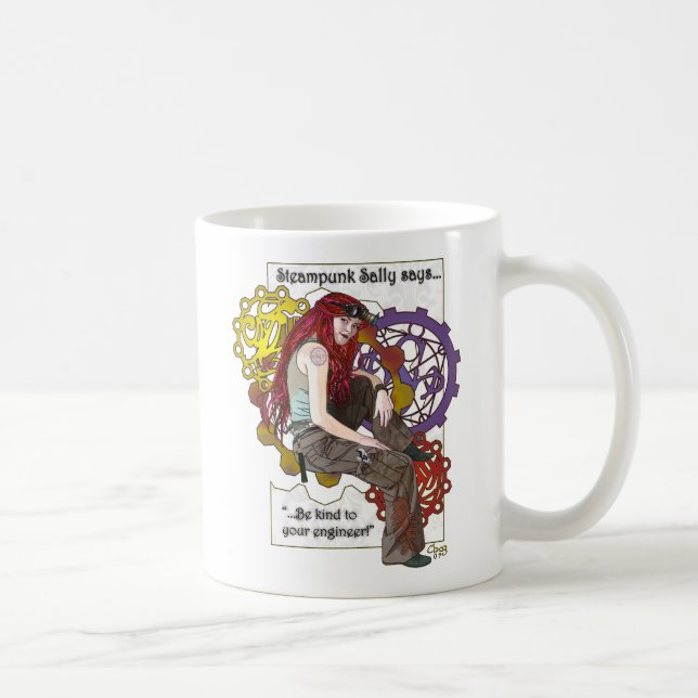 Steampunk Sally Mug (Right)