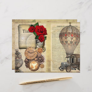 Steampunk Scrapbook/Journal Pages