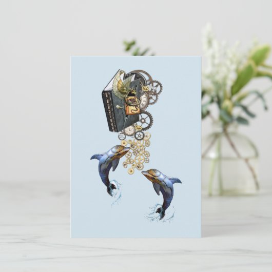 Steampunk sculpture -Art Trendy (Standing Front)