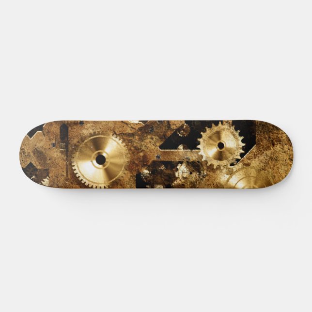 Steampunk Skateboard Deck (Horz)