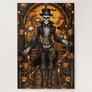 Steampunk Skeleton 2 Jigsaw Puzzle