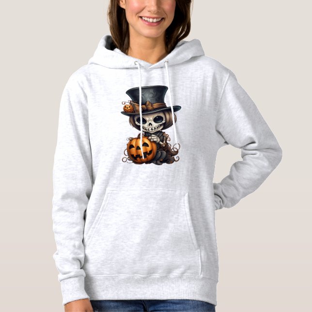 Steampunk Skeleton Hoodie (Front)