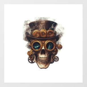 Steampunk Skull Engine Floor Decals