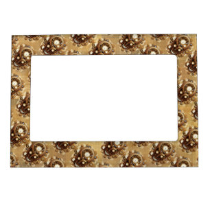 Steampunk Skull Gothic Style Magnetic Frame