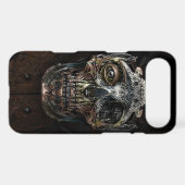 Steampunk Skull iPhone 4/4s Case (Back (Horizontal))