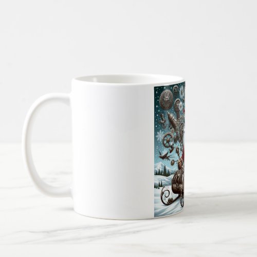 Steampunk Sleigh Ride Coffee Mug