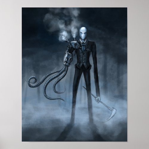 Steampunk Slender Print