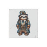 Steampunk Sloth Stone Magnet