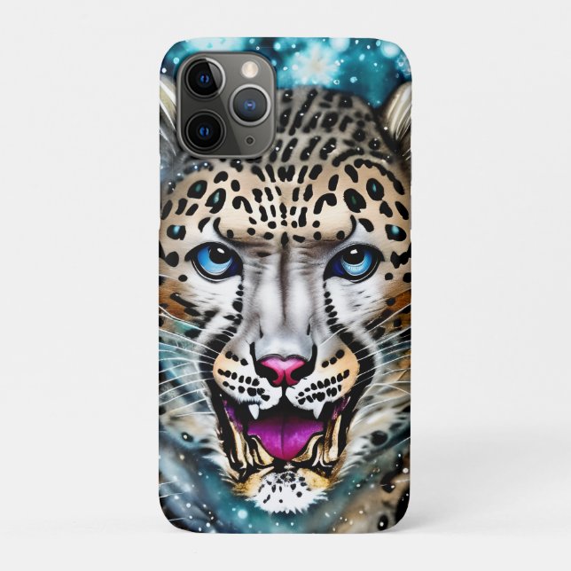 Steampunk Snow Leopard   Case-Mate iPhone Case (Back)