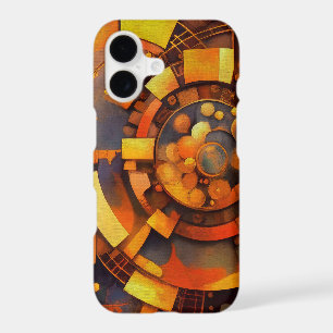 Steampunk Solar Mechanism Abstract iPhone 17 Case
