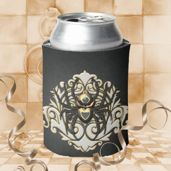 Steampunk Spider Can Cooler by stylishdesign1 at Zazzle