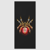 Steampunk spider on black (Front)