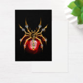 Steampunk spider on black (Desk)
