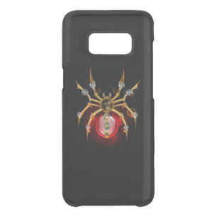 Steampunk spider on black uncommon samsung galaxy s8 case