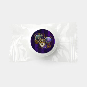Steampunk Spider on Purple Background Life Saver® Mints