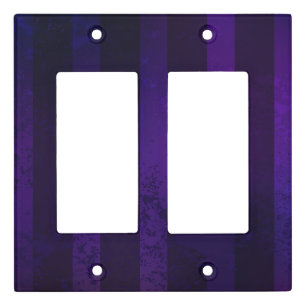 Steampunk Spider on Purple Background Light Switch Cover