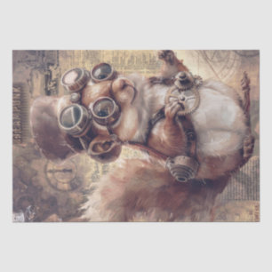 Steampunk Squirrel Tissue Paper